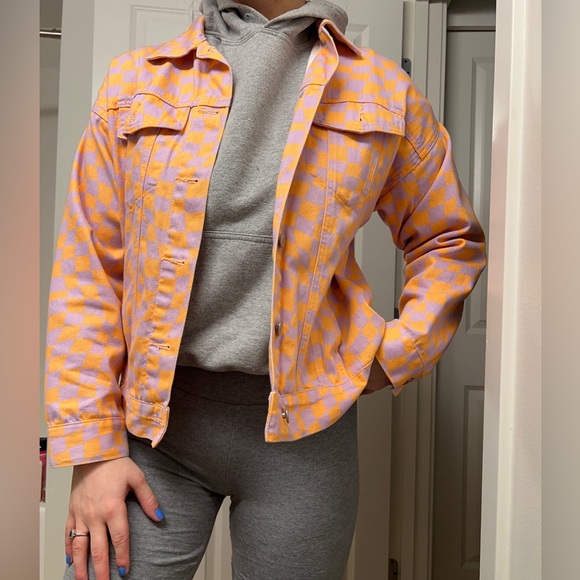 Forever 21 | Jackets & Coats | Funky Jean Jacket | Poshmark